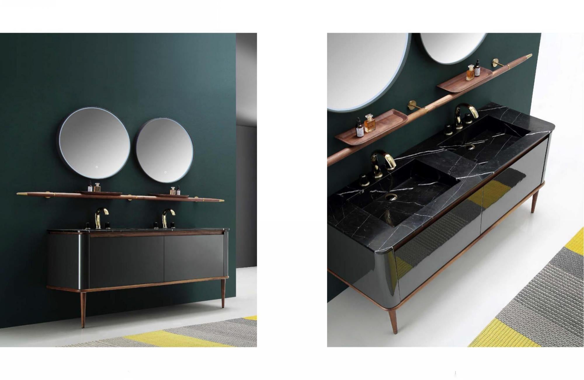 Double sink vanities