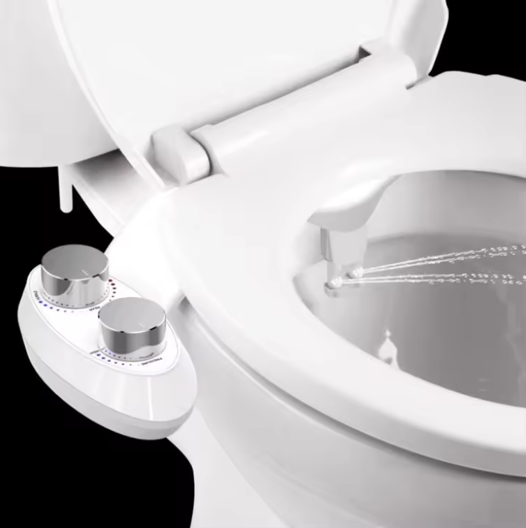Non eletrical bidet toilet seat