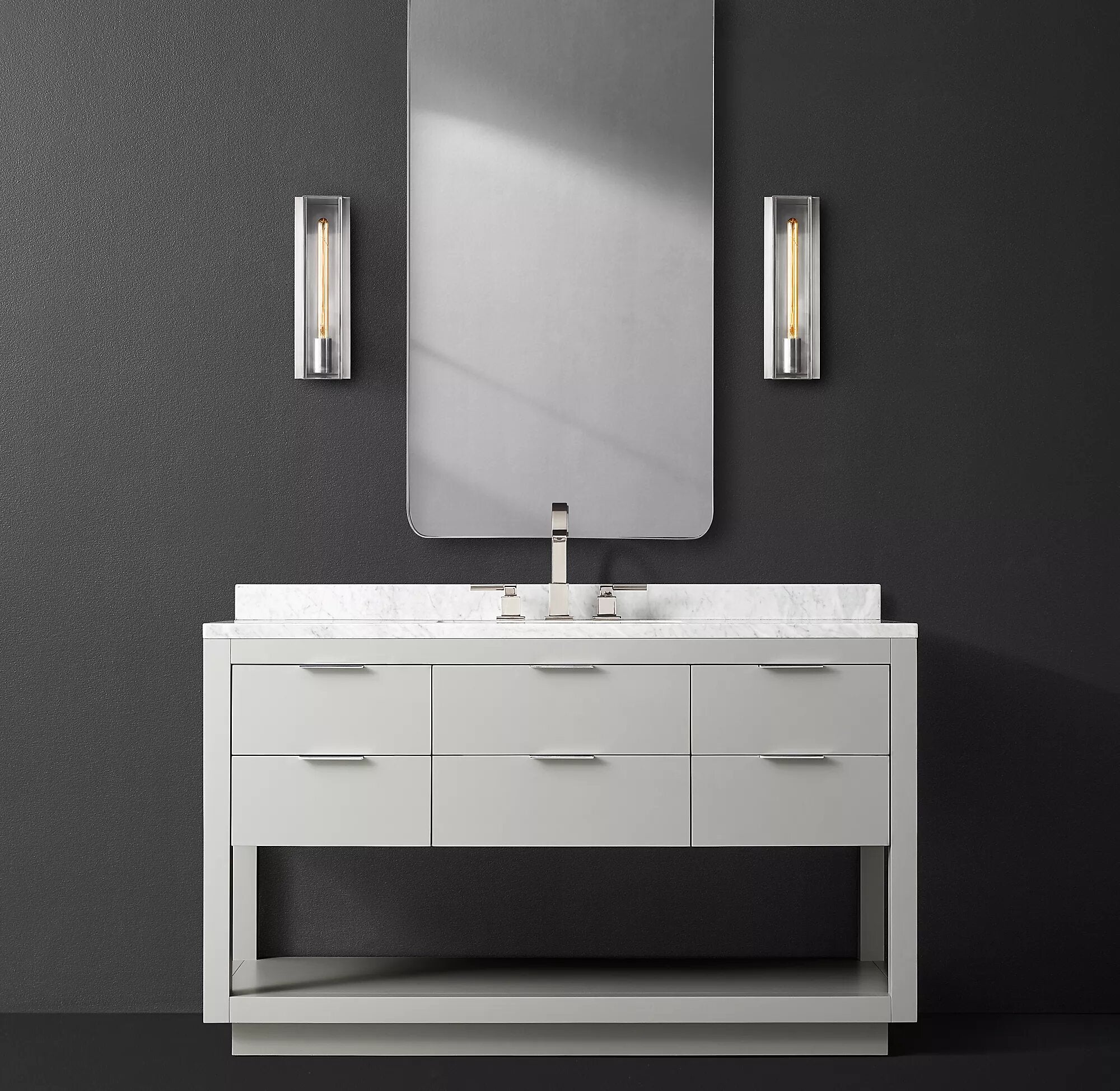 White Bathroom Vanities