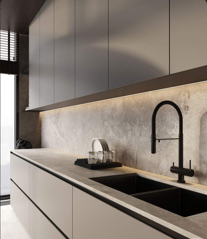 Brazilia-Faucet Chrome Deck Mounted Kitchen Mixer Tap 360 Rotate Drinking Sink Tap Water Purification Tap Crane For Kitche