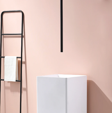 Black Commercial Celing Faucet Pipe with Morion Sensor Faucet