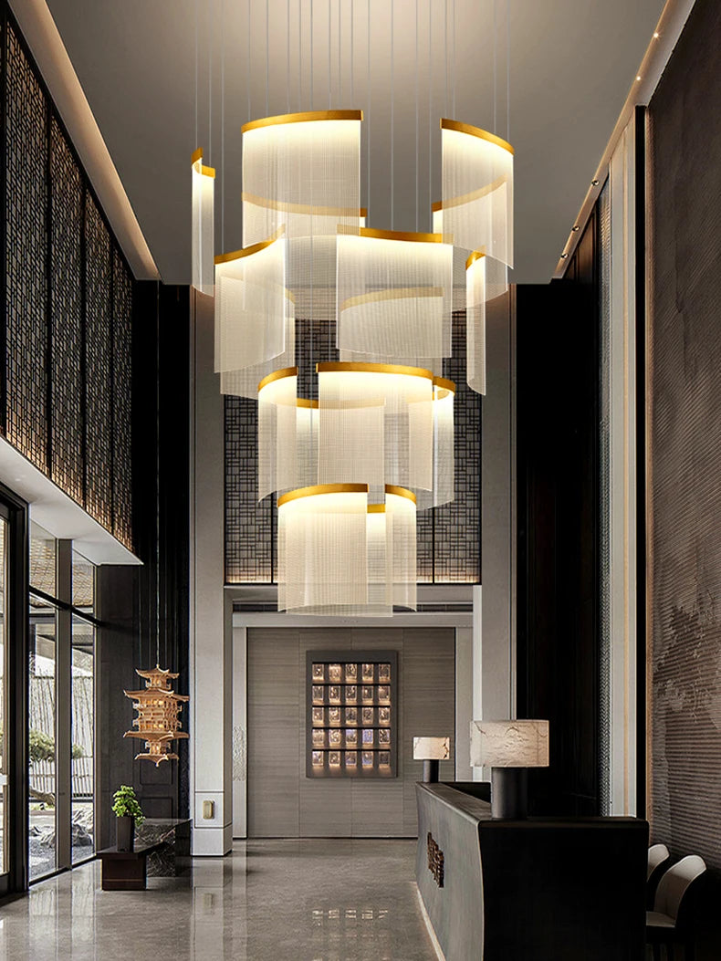 Nordic home decor dining room Pendant lamp lights indoor lighting stair lamp hanging light chandelier lamps for living room