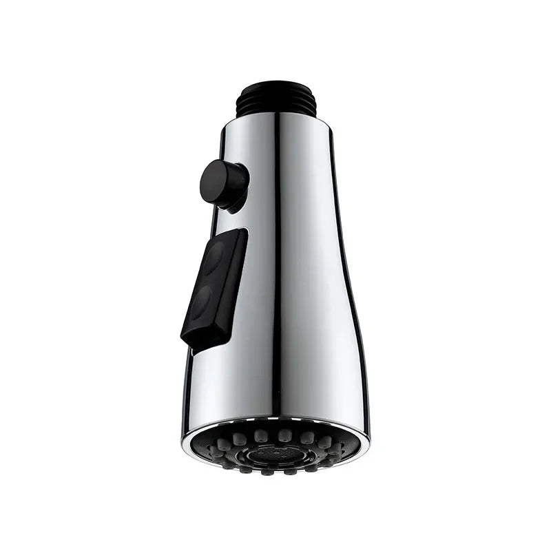 Dual Mode Kitchen Sink Faucet ABS Pull-Out Water Tap Water-Saving Shower Faucets Nozzle Adapter Sprinkler Splash-Proof Filter
