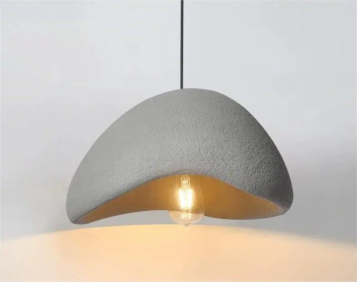 Nordic Wabi Sabi E27 LED Pendant Lights Modern Ceiling Chandelier Lights for Living Room Bedroom Dining Room Loft Hanghing Lamp