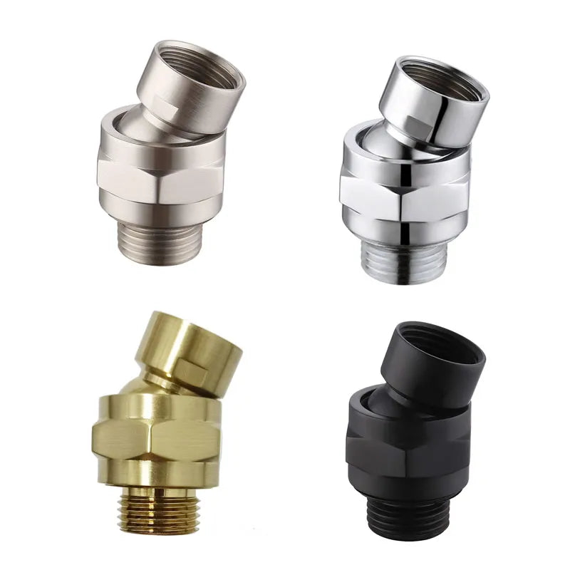Ball Joint Hardware Adjustable Angle Swivel Adapter Shower Head Water ...
