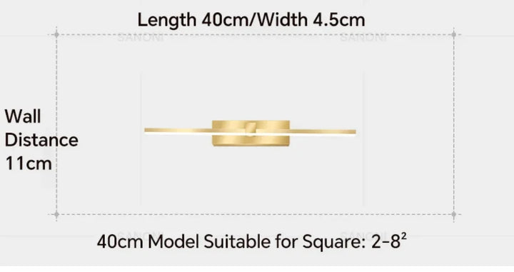 Modern LED Wall Light Vanty Lamp Aluminum Wall Sconce for Bathroom Mirror Headlight Indoor Lighting Fixture Luster Make Up Light