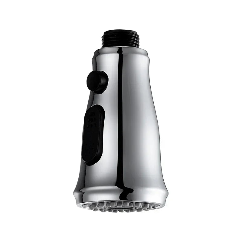 Dual Mode Kitchen Sink Faucet ABS Pull-Out Water Tap Water-Saving Shower Faucets Nozzle Adapter Sprinkler Splash-Proof Filter