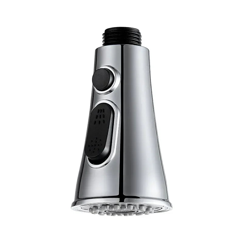 Dual Mode Kitchen Sink Faucet ABS Pull-Out Water Tap Water-Saving Shower Faucets Nozzle Adapter Sprinkler Splash-Proof Filter