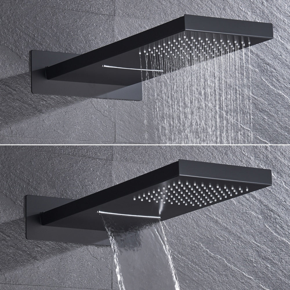 Niagara- CSA watefall rain 3 way function diverter thermostatic  shower set