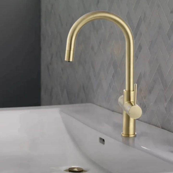 Caliente-Undersink Instant Hot Water Tap 3 4 5 Chilled Boiling Tap Brushed Gold Kitchen Boiled Filtered Faucet Taps