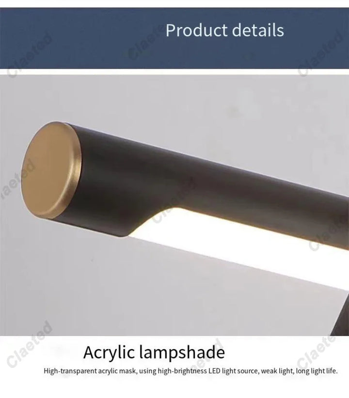 Bathroom LED Indoor Wall Mounted Metal Folding Wall Lamp Lighting Fixture