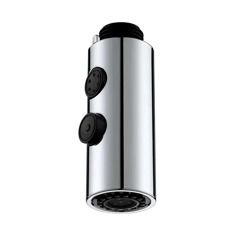 Dual Mode Kitchen Sink Faucet ABS Pull-Out Water Tap Water-Saving Shower Faucets Nozzle Adapter Sprinkler Splash-Proof Filter