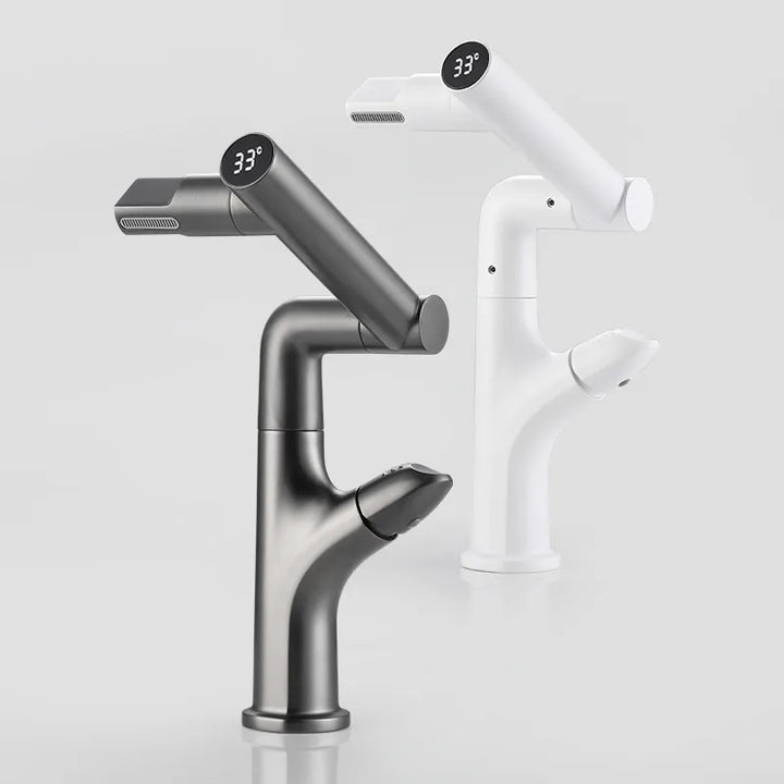 Inteligencia- Digital Display LED Basin Faucet Bathroom 360° Rotation