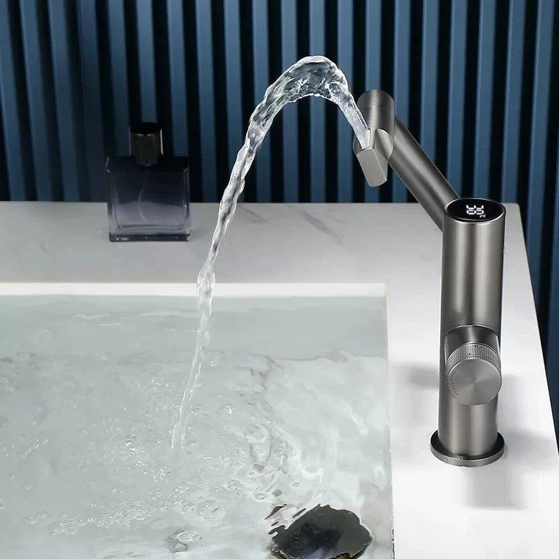 Inteligencia- Digital Display LED Basin Faucet Bathroom 360° Rotation