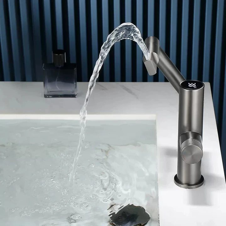 Inteligencia- Digital Display LED Basin Faucet Bathroom 360° Rotation