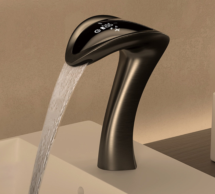 Cobra Smart Single hole digital control touch bathroom faucet – sanicanada