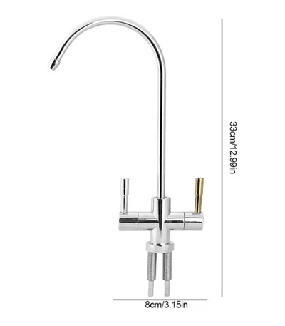 Chrome Hot and Cold waterr filter faucet