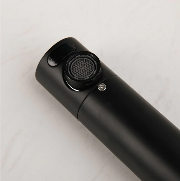 Brushed gold-Black-Matte White Commercial wall mounted sensor faucet