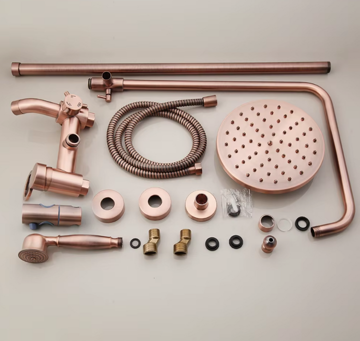Copper exposed shower valve only