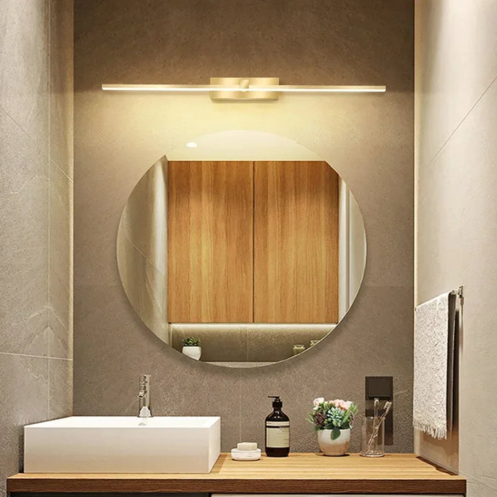 Modern LED Wall Light Vanty Lamp Aluminum Wall Sconce for Bathroom Mirror Headlight Indoor Lighting Fixture Luster Make Up Light