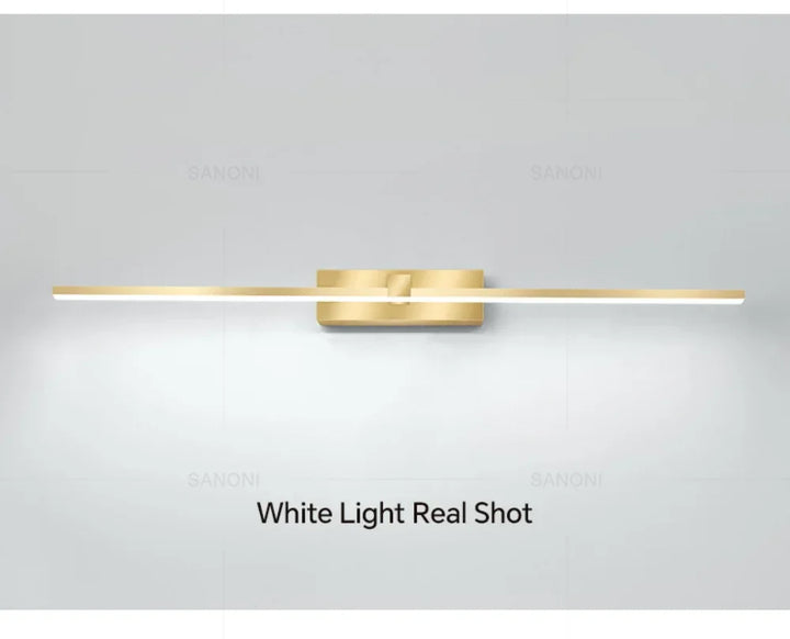 Modern LED Wall Light Vanty Lamp Aluminum Wall Sconce for Bathroom Mirror Headlight Indoor Lighting Fixture Luster Make Up Light