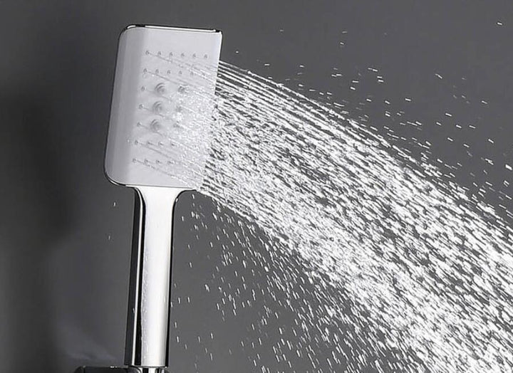 CSA White with Chrome Thermostatic Shower Kit