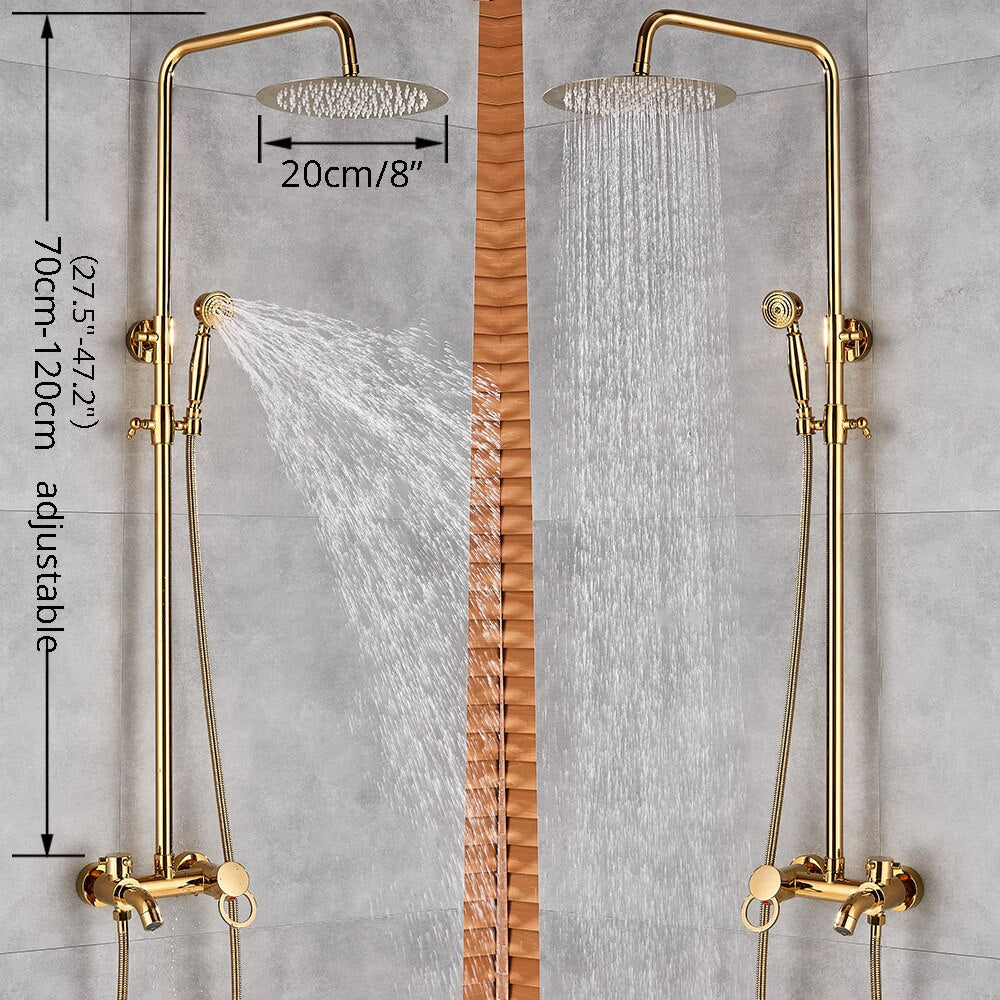 Exposed Shower System 3 way function