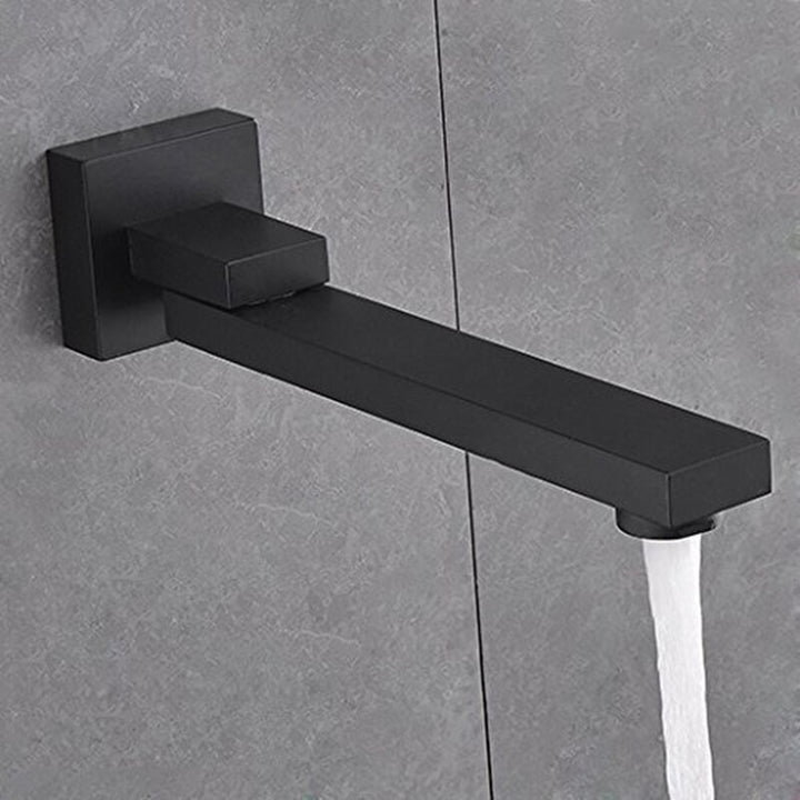 CSA certified - Black square 12" rain head 3 way function diverter- pressure balance shower kit