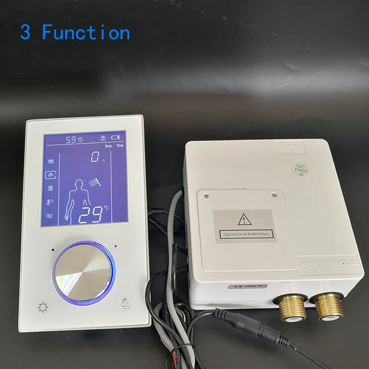 Thermostat Intelligent TouchScreen Shower Smart Mixer Valve Digital LCD Shower Control Panel Concealed