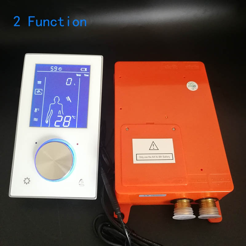 Thermostat Intelligent TouchScreen Shower Smart Mixer Valve Digital LCD Shower Control Panel Concealed