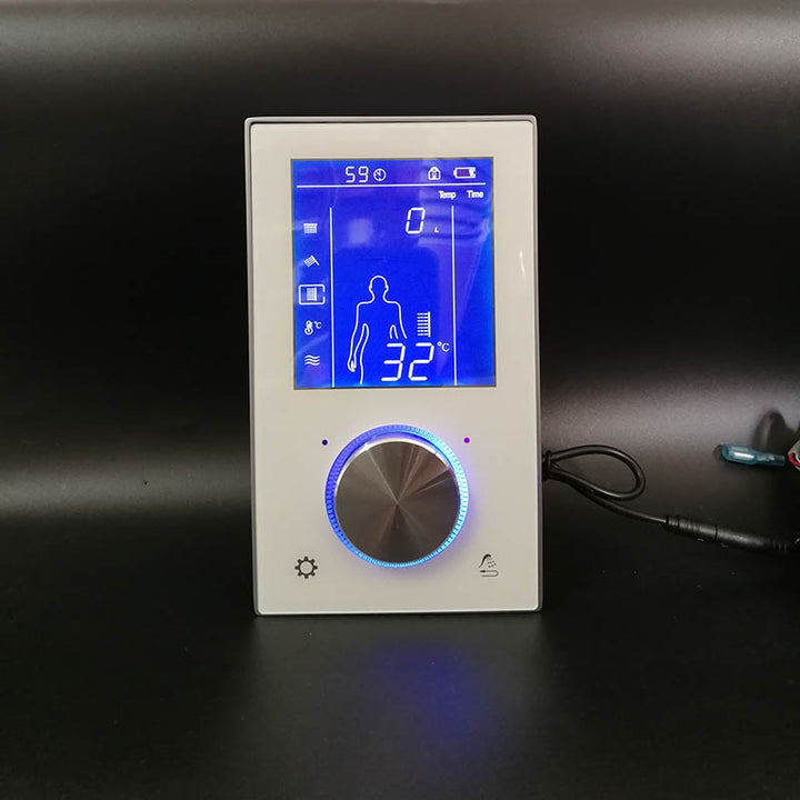 Thermostat Intelligent TouchScreen Shower Smart Mixer Valve Digital LCD Shower Control Panel Concealed