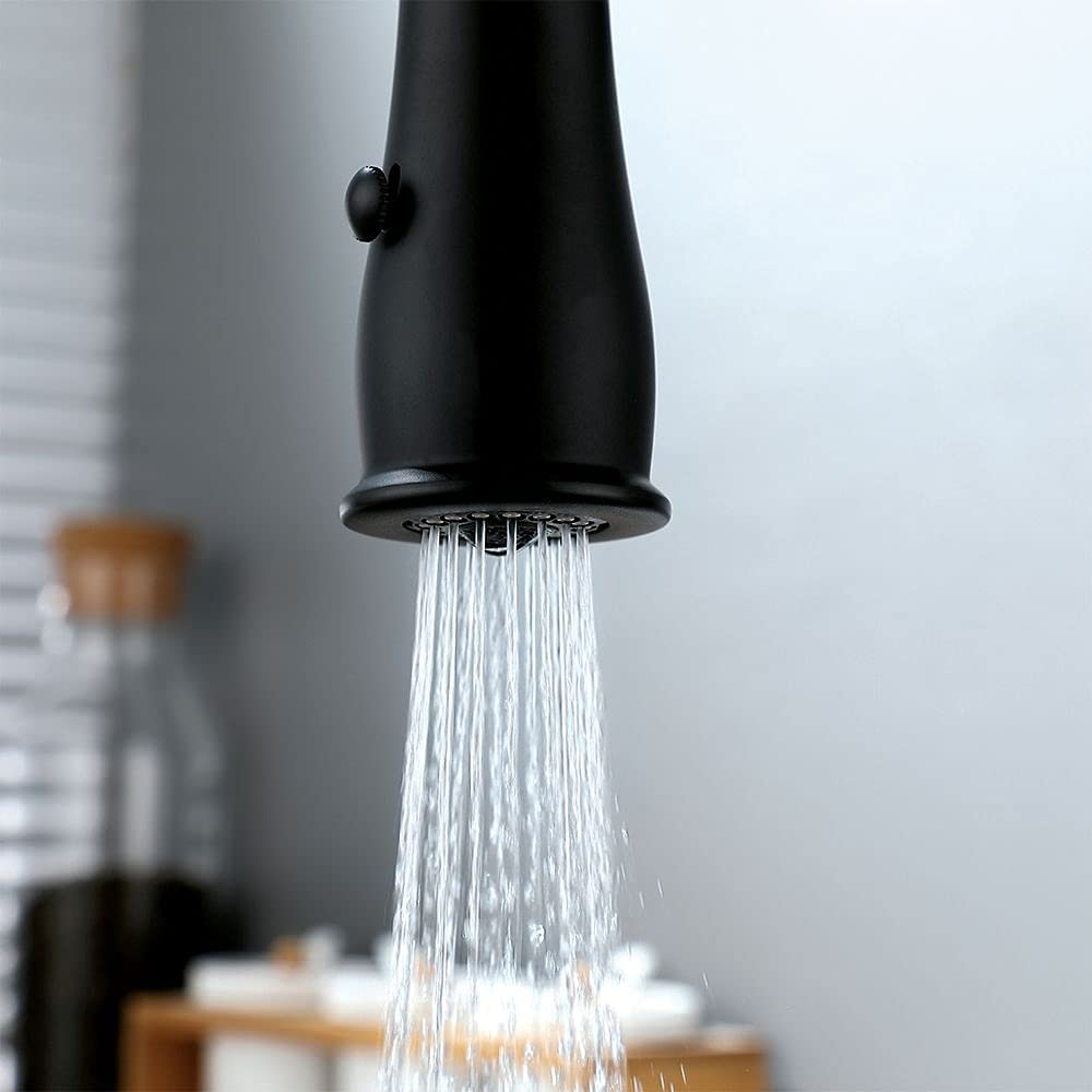 Elisabeth- Victorian Tall Kitchen Island Faucet Dual Pull Our Spayer Mode