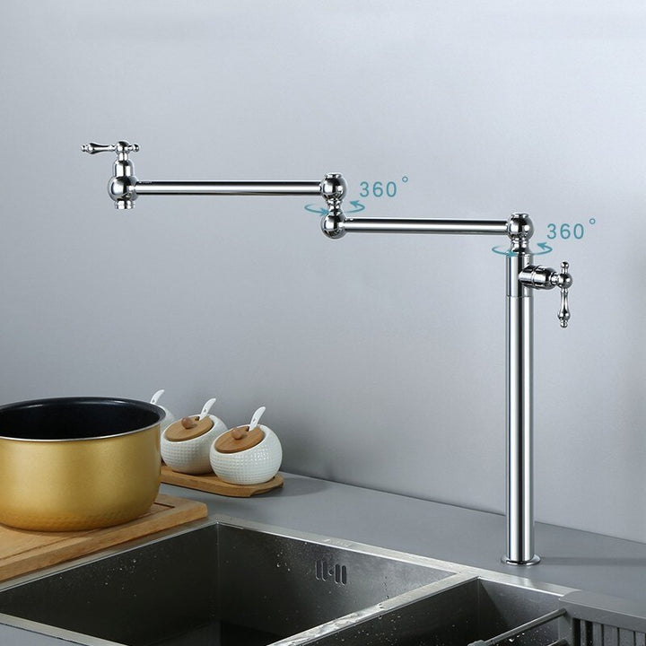 Traditional Design Deckmount Cold Water Pot Filler Faucet