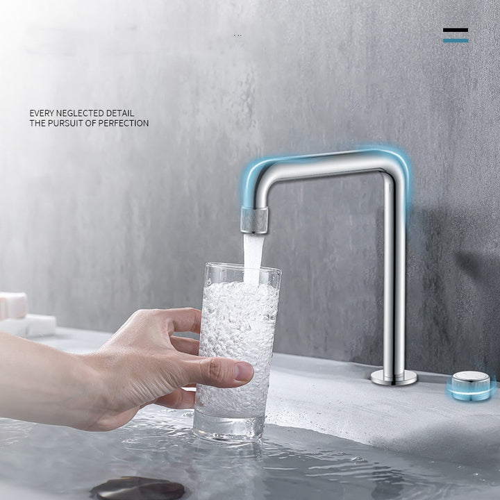 Saab-Nordic 8" Inch wide spread bathroom faucet