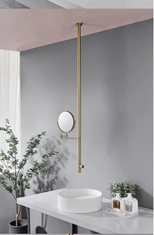 Thor-Nordic design Ceiling Mount Bathroom Faucet with Mirror