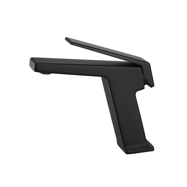 Glock-Brushed gold-Grey-White-Black-Black with red Tall and short faucet