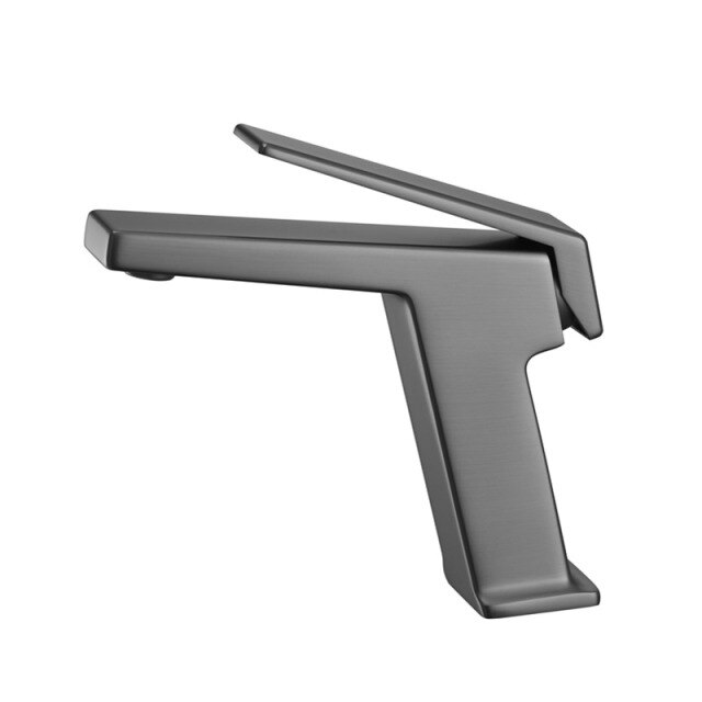 Glock-Brushed gold-Grey-White-Black-Black with red Tall and short faucet