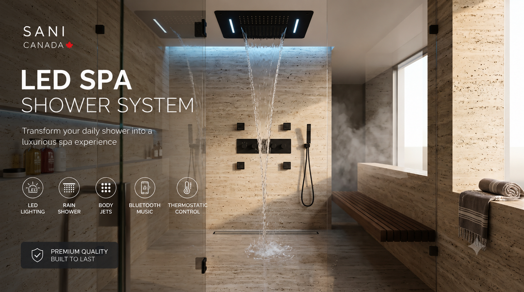Shower LED Spa System