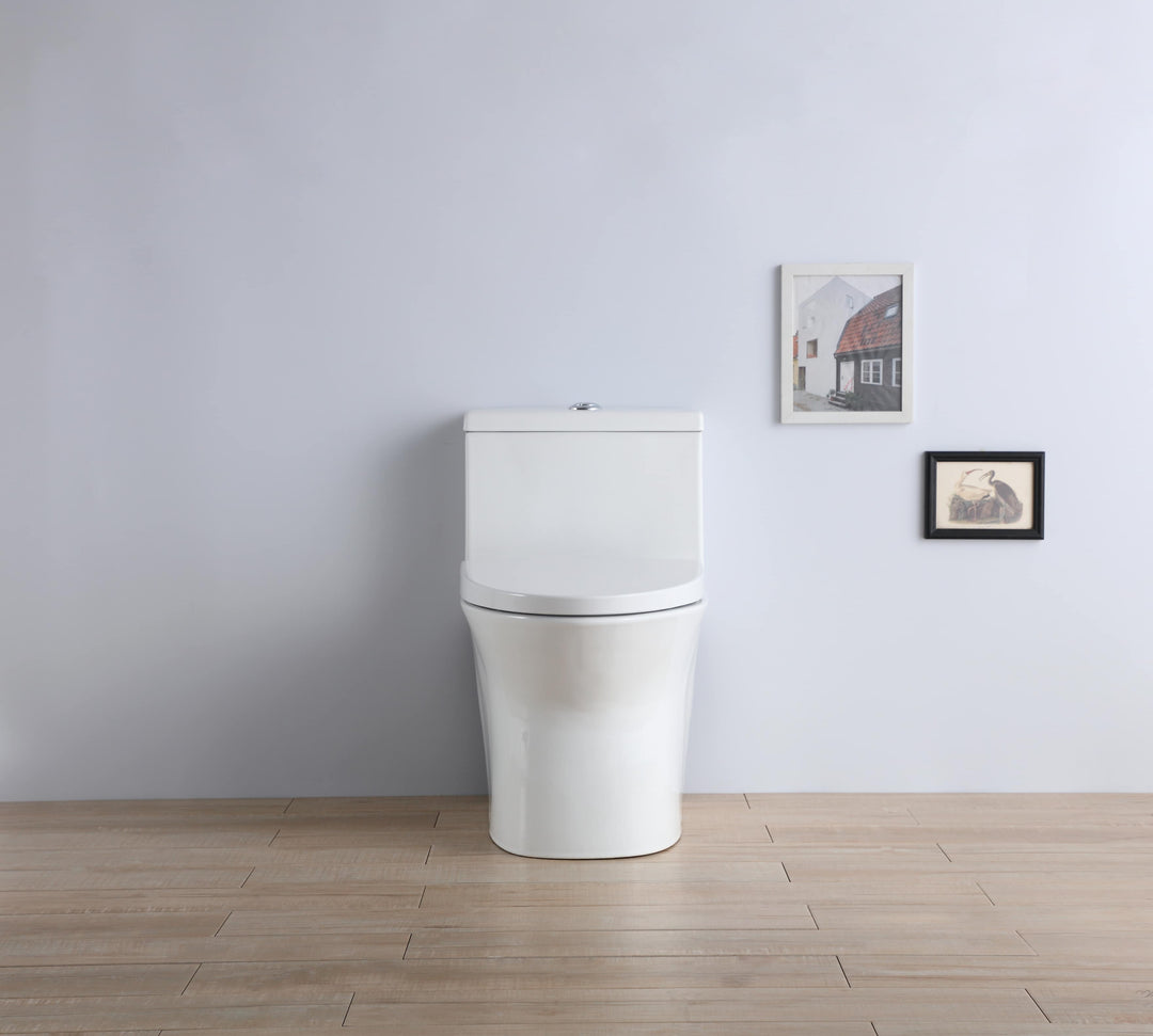 950 Toilet seat completed soft close and removable-White