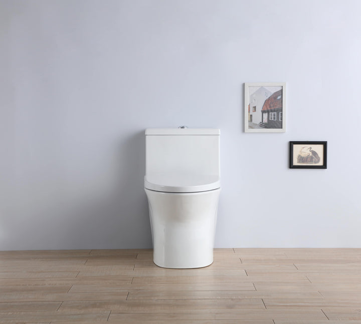 950 Toilet seat completed soft close and removable-White