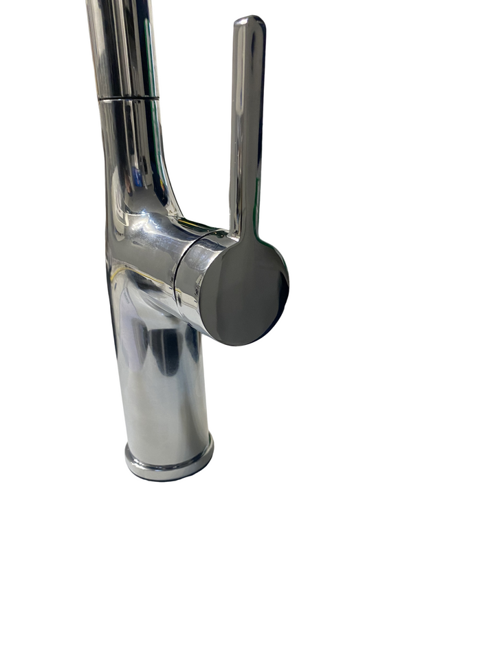 Acero Solid Sleek Modern Dual Pull Spray Kitchen Faucet