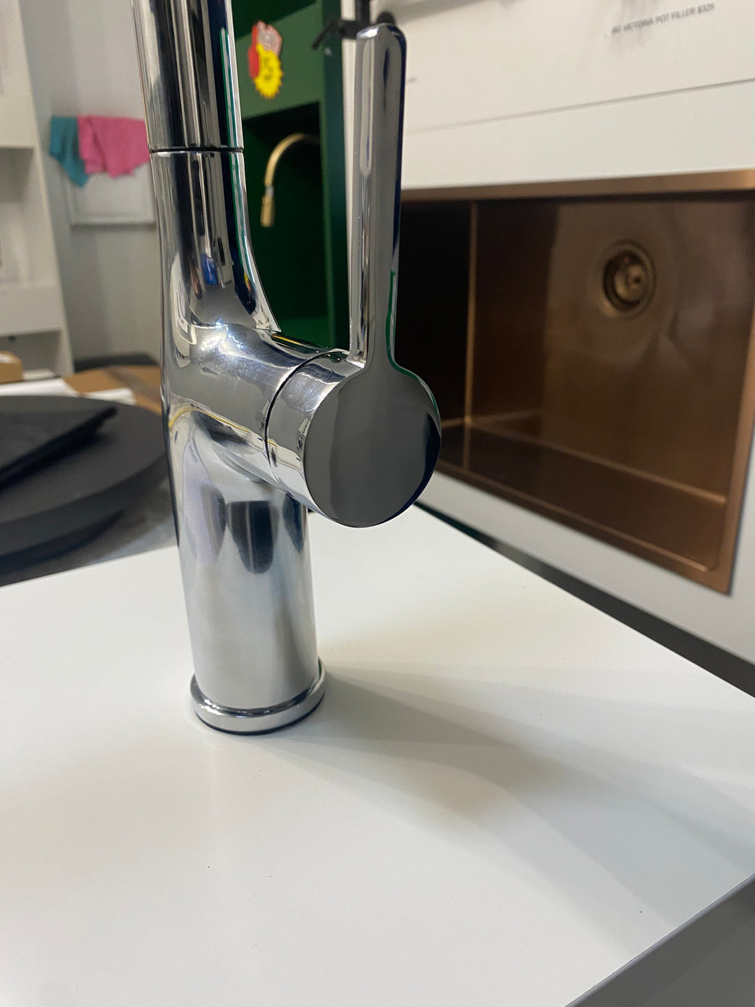 Acero Solid Sleek Modern Dual Pull Spray Kitchen Faucet