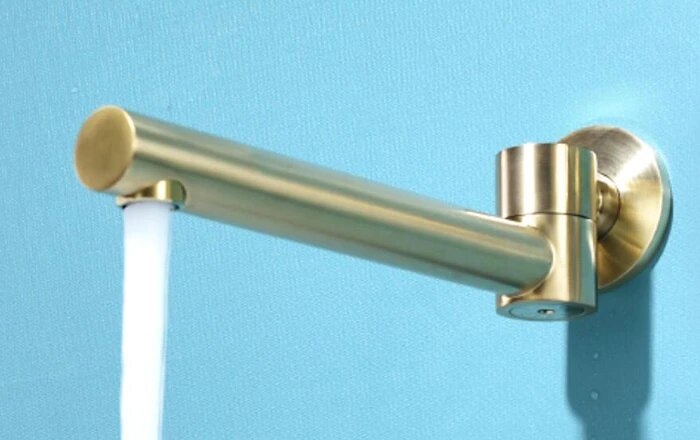CSA-Round Brushed Gold 16" Inches Rain 2 way function diverter Thermostaic Shower Kit