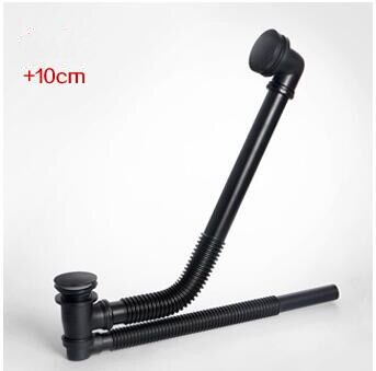 Telescopy Bathtub Drain Copper Material 59cm Extend Bathroom Bathtub Drain