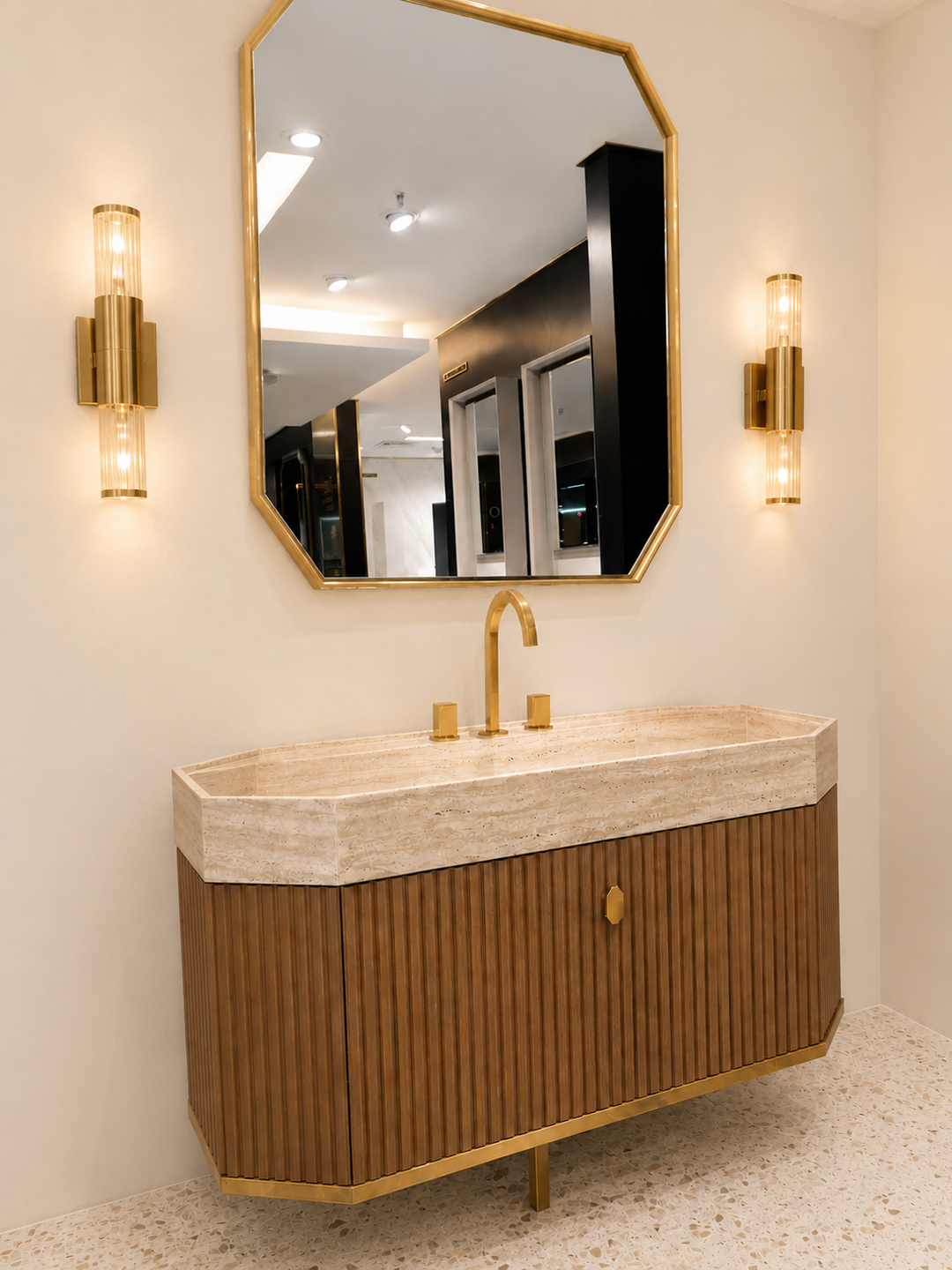 Meuble-lavabo suspendu Caroline Finland Custom Design