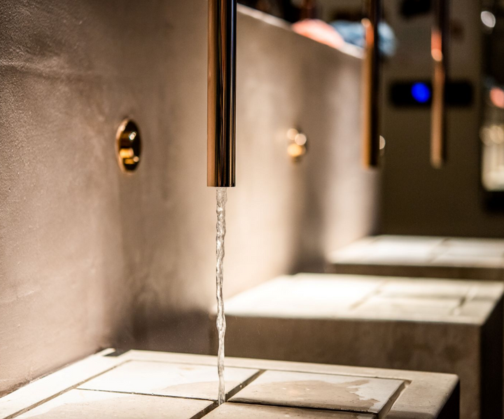 CIELO II- -New Nordic design ceiling mount bathroom faucet