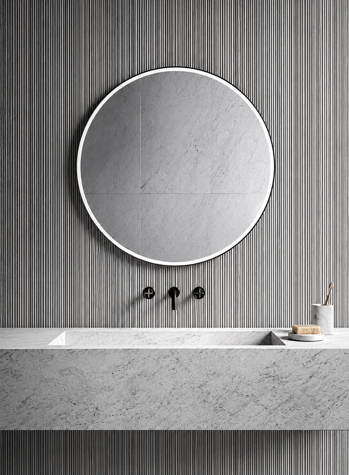 CUSTOM- Bella Round Wall mounted led mirror