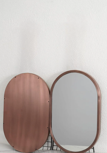 BELLA OVAL WALL MOUNTED BACK LED FRAMLESS MIRROR