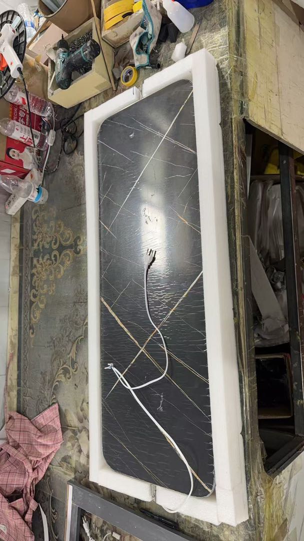 CUSTOM- IBIZA 1- Ceiling Suspended Mounted LED Mirror