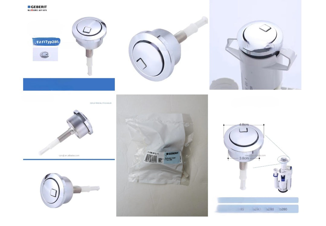 Geberit Type 280 Dual Actuation Push Button